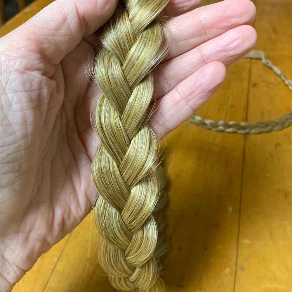 2pc dirty blonde Braided Hair Headbands - Picture 2 of 8